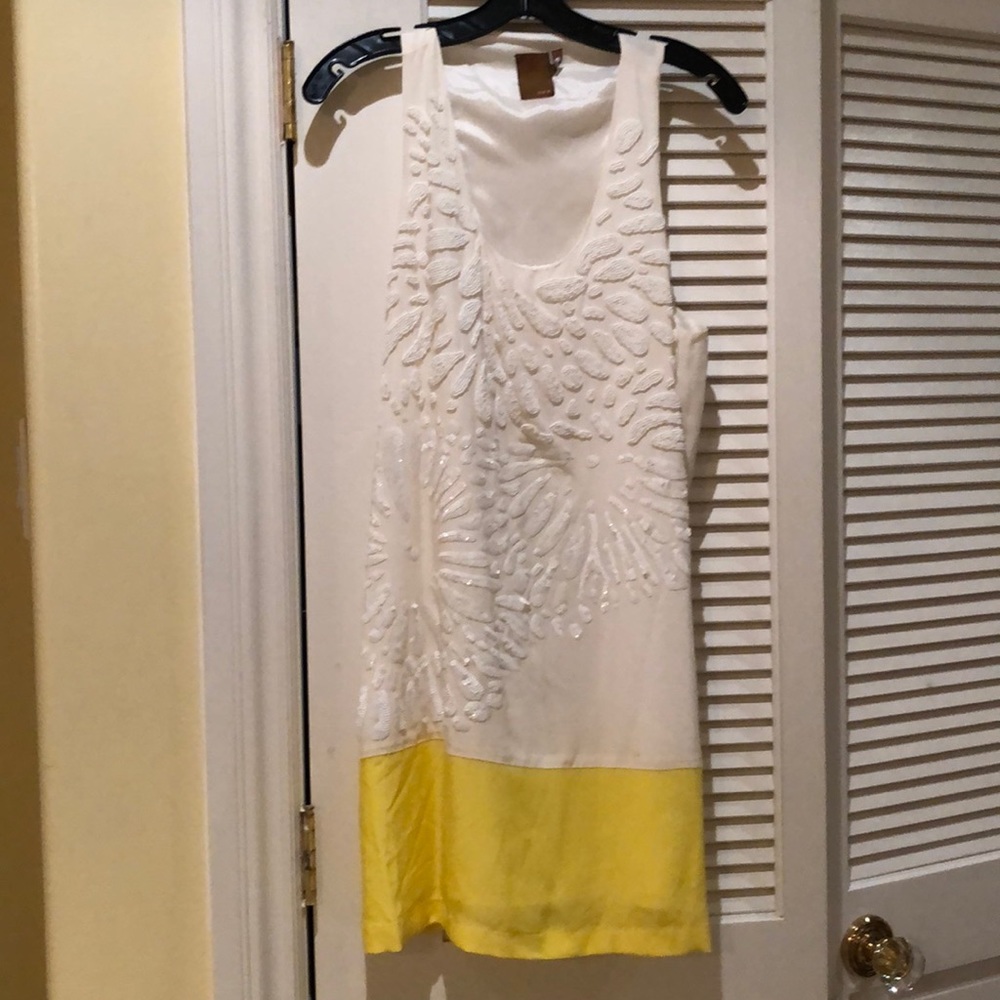 NWOT Ali Ro beaded and sequin silk  dress